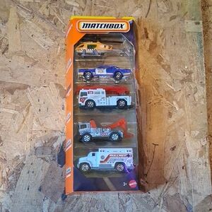 Matchbox 5-Pack Rescue & Service Vehicles